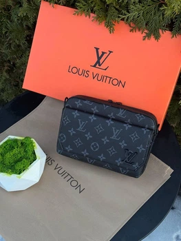 Сумка Louis Vuitton мужские барсетка черная