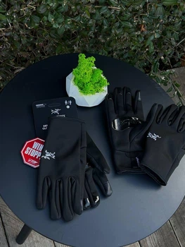 Перчатки Arcteryx мужские S / 8" / 20 см черный