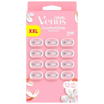 Змінні картриджі для гоління Gillette Venus ComfortGlide Spa Breeze 12 шт