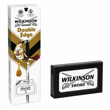 Леза для станка Wilkinson Sword Double Edge 100 шт (20 упаковок по 5 шт)