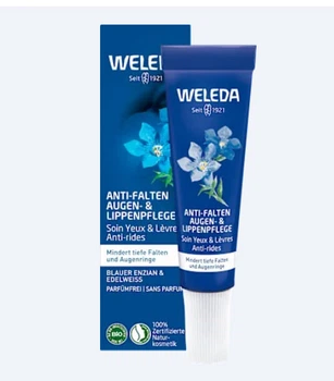 Антивозрастной крем-контур для кожи вокруг глаз и губ Weleda Anti falten augen und lippenpflege Weleda Contouring eye lip cream
