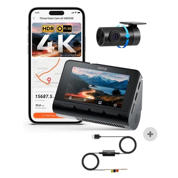 Відеореєстратор 70mai A800SE-1 Dash Cam + RC22 Rear Camera + Hardwire Kit UP03