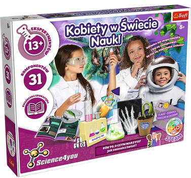 Zestaw do eksperymentów naukowych Trefl Science 4 You Kobiety w Swiecie Nauki (61937) (5900511619379)