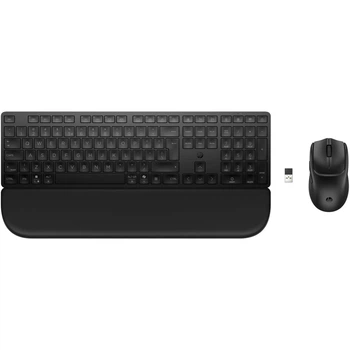 Комплект бездротовий HP 580C мишка і клавіатура Multi-Device Dual-Mode з підставкою, чорний (BD5F2AA)
