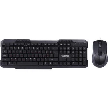 Комплект Maxxter (KMS-CM-02-UA) USB Black (KMS-CM-02-UA)