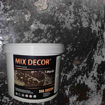 Штукатурка декоративна SIA DECOR для стін MIX DECOR 2,5кг