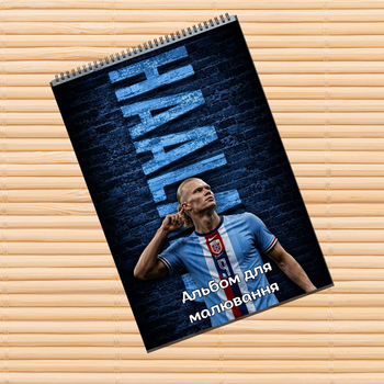 Альбом для рисования Ерлинг Холанн Erling Haaland (31647)