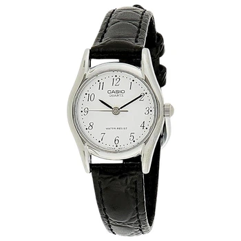Женские часы Casio LTP-1094E-7B серебристые минеральное стекло (LTP-1094E-7B)