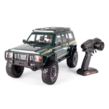 Радиоуправляемая машинка Yikong YK4107 Pro Patrol + АКБ LiPo 2S 5000 mAh — Трофи краулер 1/10 4WD Green