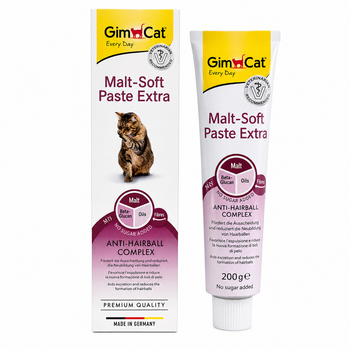 Паста Для кішок Gimborn GimCat Malt-Soft Екстра для виведення вовни для виведення шерсті 200 г