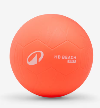 Пляжный Гандбольный Мяч KIPSTA H500 BEACH №1 Оранжевый