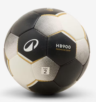 Детский Мяч Гандбольный KIPSTA HB900 Premium Grip №2 Черный