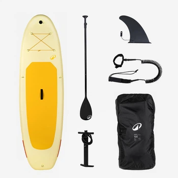 Набор Надувная SUP-Доска Весло Насос Сумка ITIWIT Discovery 9’6 для 1 Лицо до (80 кг) Желтый