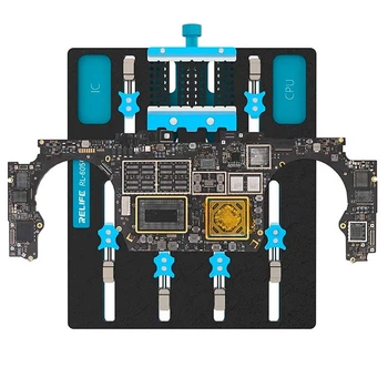 Тримач Relife RL-605 Pro для ремонту плат ноутбуків, процесорів, мікросхем / універсальний