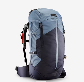 Жіночий Туристичний Рюкзак для Трекінгу SIMOND MT100 60л 63 x 28 x 28см Синій