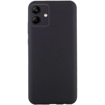 Чохол TPU GETMAN Liquid Silk Full Camera для Samsung Galaxy A06 Чорний / Black