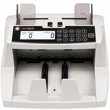 Счётная машина для банкнот Cashtech 3500 UV/MG со скоростью 600–1800 купюр в минуту, режимом фасовки и функцией суммирования