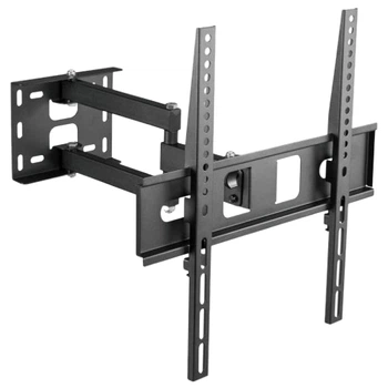 Крепление для телевизора Gembird VESA 400x400 Регулируемое Чёрное (WM-55F-04)