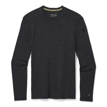 Кофта чоловіча Smartwool Men's Merino 250 Baselayer Crew Boxed, Charcoal Heather, L
