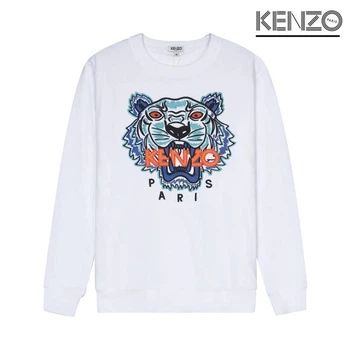 Мужской свитшот KENZO Размер L Белый (SVKZ020)
