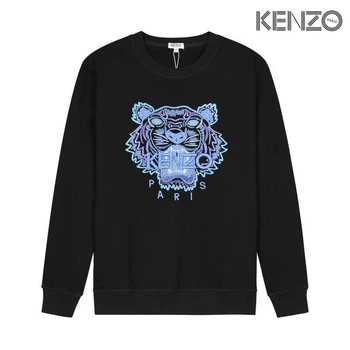 Мужской свитшот KENZO Размер XL: XXL Черный (SVKZ026)