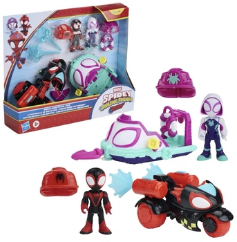 Ігровий набір Hasbro Disney Jr. Spidey and His Amazing Friends Рятувальний транспорт та фігурки Rescue-Webs (G1970) (5010996406859)