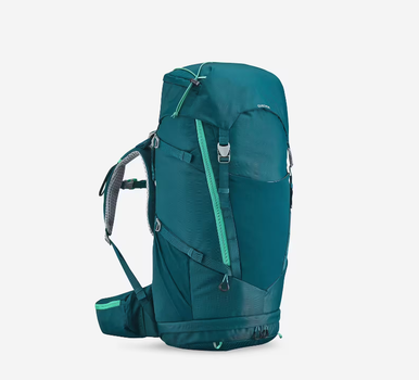 Детский Туристический (Походный) Рюкзак QUECHUA MH500 40л + 10л 64 х 26 х 30см Зеленый Совместимые с Питьевой Системой