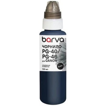 Чернила Barva Canon PG-40/PG-46/PG-84 100 мл, special pigment, black (C40-294e)