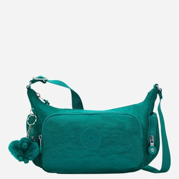 Torebka crossbody damska materiałowa Kipling KPKI81159NY1001 Zielona (800070353132)