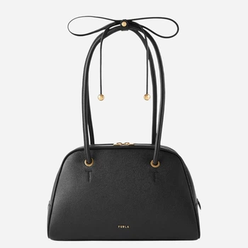 Сумка жіноча з натуральної шкіри середня Furla WB02109BX4573O60001002 Чорна (800070360334)