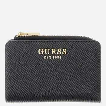Кошелек женский из искусственной кожи для карточек Guess SWZG9747156-BLA Черный (800070360418)