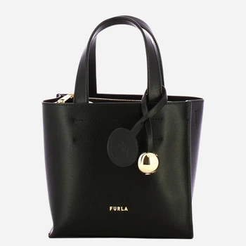 Сумка крос-боді через плече жіноча з натуральної шкіри маленька Furla WB02124BX3104O60001007 Чорна (800070360629)