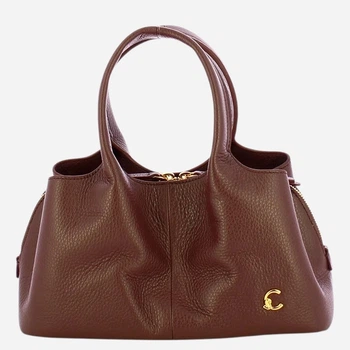 Torebka crossbody damska skórzana Coccinelle E1VOF180201-R49 Brązowa (800070363579)