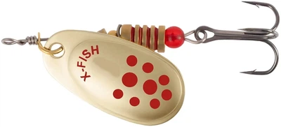Блешня X-Fish Spike №4 9.5g Gold RD