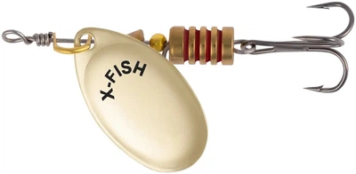 Блешня X-Fish Stark №5 14g Gold