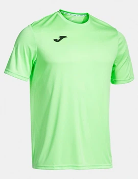 Футболка Joma COMBI светло-зеленая мужская для футбола спортивная футболка с коротким рукавом