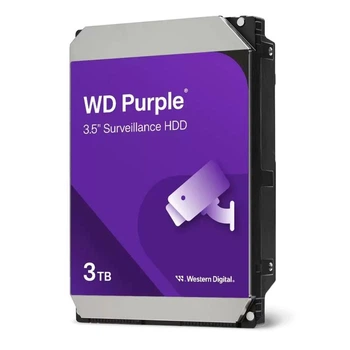 Жорсткий диск 3.5" 3TB 128MB Western Digital Purple WD34PURZ (090-00220)