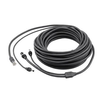 Кабель живлення та передачі даних 2 в 1 DC+Ethernet для Starlink Mini з перехідником Type-C 15м (73-01020)
