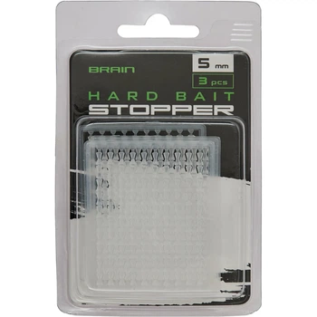 Стопоры для бойлов Brain Hard Bait Stopper 5mm (3 шт/уп) SGXA-1023W