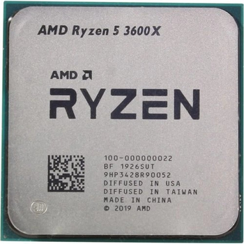 Процесор AMD Ryzen 5 3600X (Socket AM4, 12T, 4.4 ГГц, Tray) - Б/У