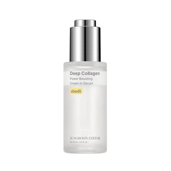 Кремова сироватка для пружності шкіри Sungboon Editor Deep Collagen Power Boosting Cream In Serum 30мл