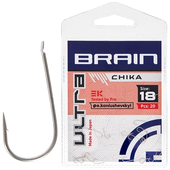 Крючок Brain Ultra Chika #18 (20шт/уп)