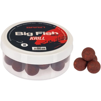 Бойлы вареные Brain Big Fish Krill (креветка) 20mm