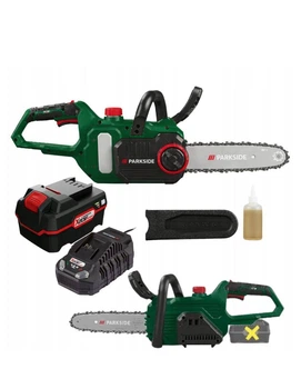 Акумуляторна ланцюгова пила Parkside 20V (PAKS 20-Li F5)