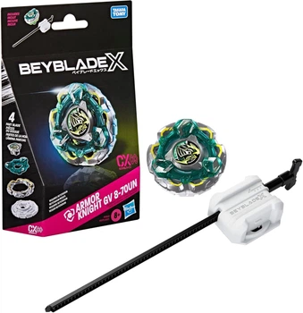 Бейблейд з пусковим пристроєм Hasbro Beyblade X Fortress Knight GV 8-70UN CX Infinity Starter Pack (G4563)