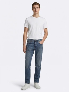 Мужские синие джинсы Straight Fit размер 38
