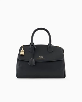 Сумка жіноча Armani Exchange Jane крос-боді через плече чорна з ручками