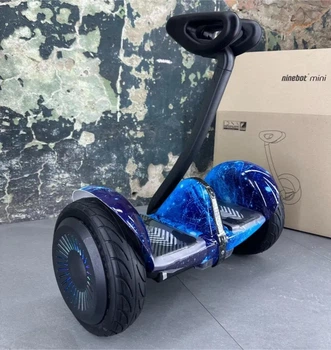 Сигвей мини Ninebot MiniRobot и LED колеса Mini Синий Космос/Звездное Небо