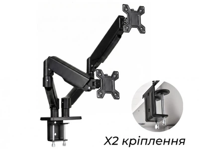 Настольное крепление для двух компьтерных мониторов M252D 27888