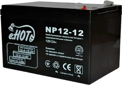 Акумуляторна батарея Enot AGM 12V-12Ah (NP12-12/no VAT)